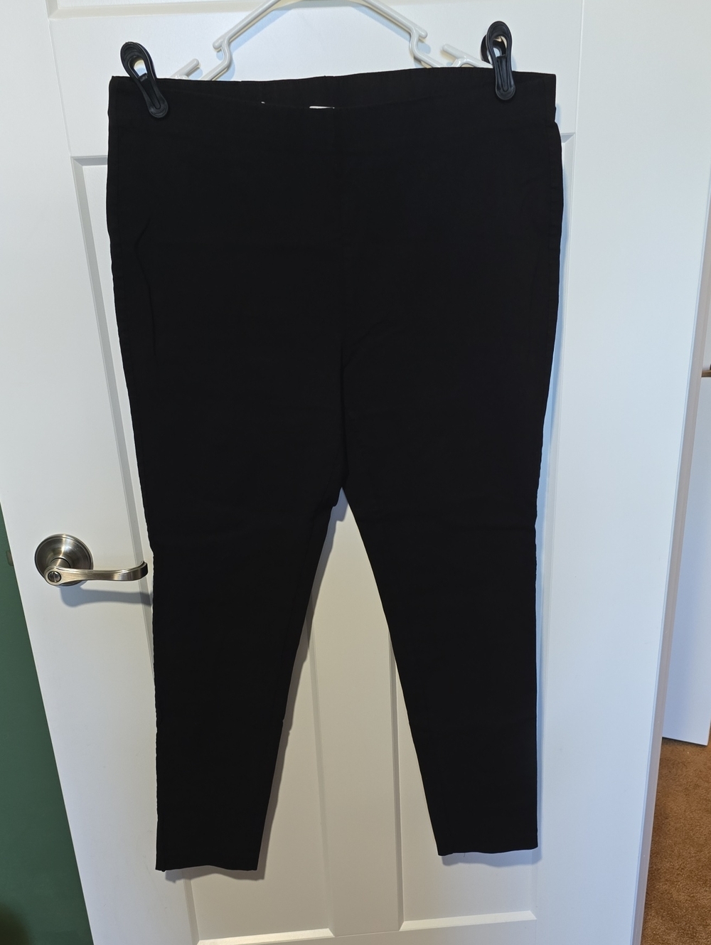 MICHAEL Michael Kors Black Cropped Slim Ankle Pants